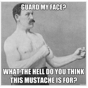 overly manly man